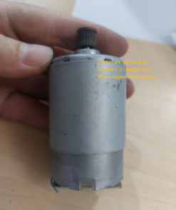 Motor DC QK1-8408,12 – 24V,  chế tạo máy khoan pin, máy bơm nước, máy cưa mini, … (bóc máy)