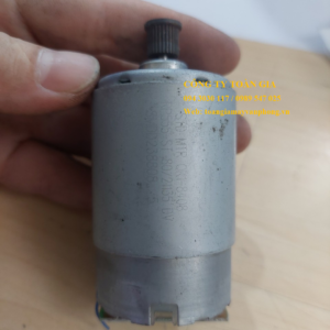 Motor DC QK1-8408,12 – 24V,  chế tạo máy khoan pin, máy bơm nước, máy cưa mini, … (bóc máy)