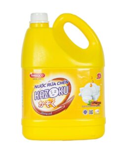 Nước rửa chén Kazoku hương quế can 4L