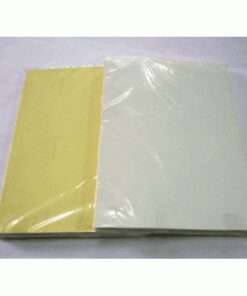 Giấy decal A4 đế vàng