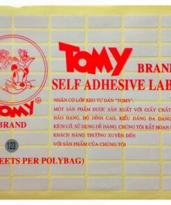 Giấy Decal Tommy khổ A5
