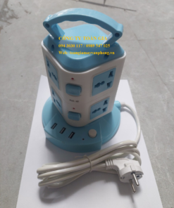 Ổ cắm điện đa năng 2 tầng kèm USB