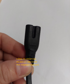 Dây nguồn số 8 dài 1.6m đen (xịn, bốc từ nhà máy)