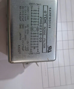 Bộ lọc nhiễu nguồn TDK, ZHG2215-02 250V, 15A.made in Japan ( bóc máy)