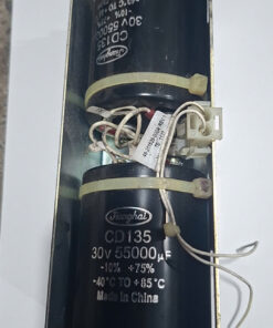 Combo 02 tụ CD135 30v 55000 uF ( bóc máy như hình) chế DIY